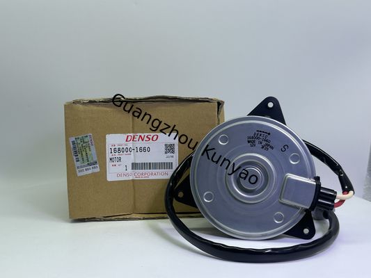 16363-20270 Denso Radiator Fan Motor 168000-1660 Cooling Fan Motor Replacement